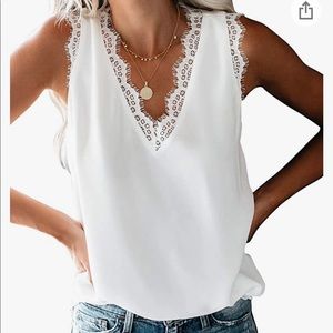 Brand new white tank